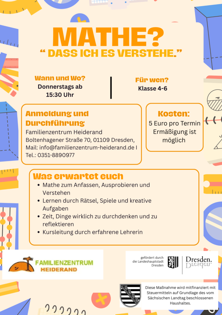 Mathenachhilfe in Dresden Klotzsche